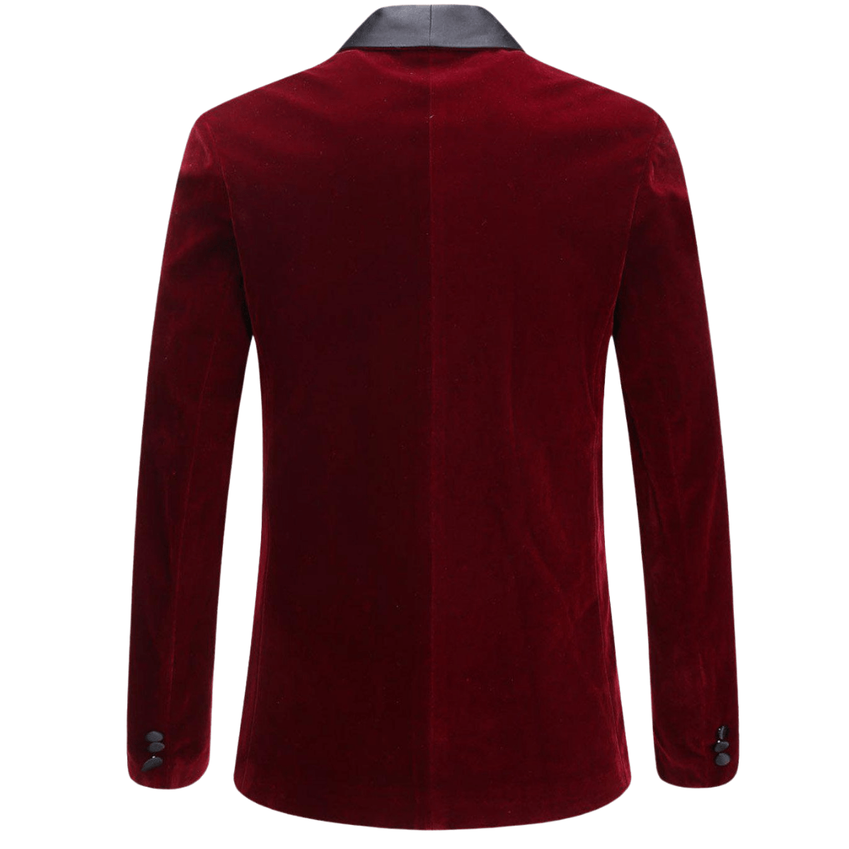 Red Velvet Tuxedo Jacket - Masculine Clothes