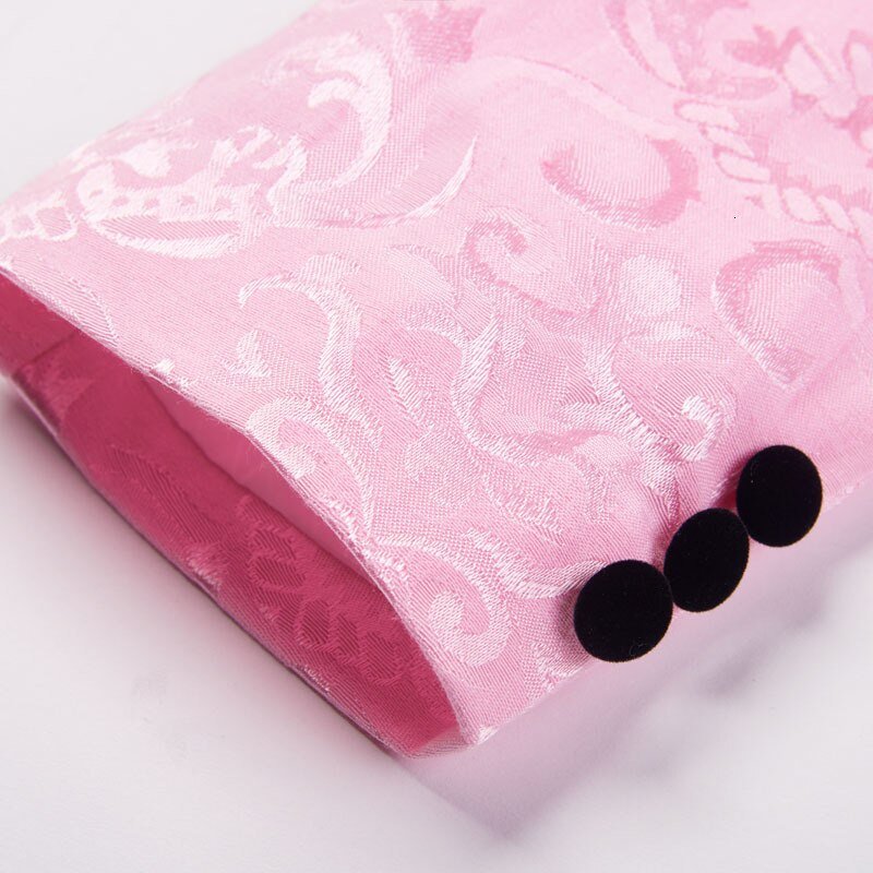 Pink Floral Tuxedo Jacket - Masculine Clothes