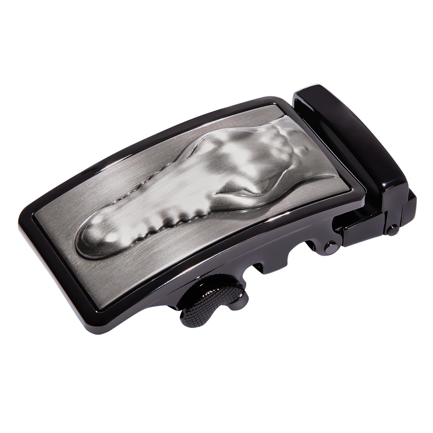 CC Silver In Black Belt MC13 - Masculine Clothes