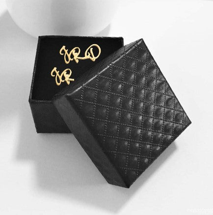 Initial Cufflinks - Masculine Clothes