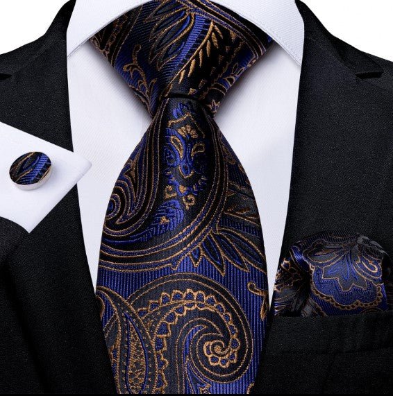Crocodile Tale Tie Set - Masculine Clothes