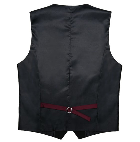 Burgundy Vest Set - Masculine Clothes