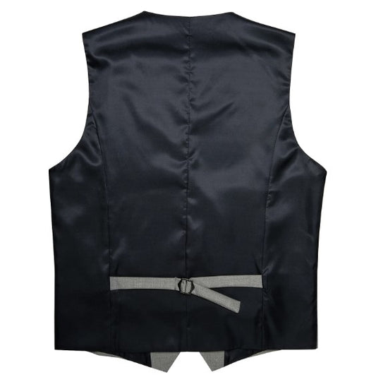 Light Gray Vest Set - Masculine Clothes