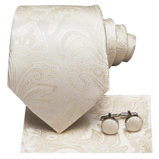 Vanilla Cotton Candy Tie Set - Masculine Clothes