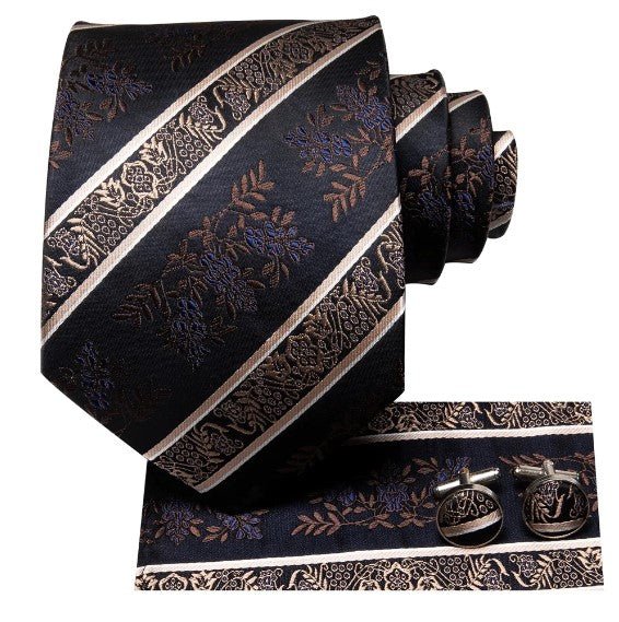 Bridegroom Paisley Tie Set - Masculine Clothes