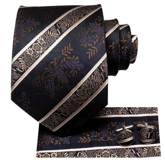Bridegroom Paisley Tie Set - Masculine Clothes