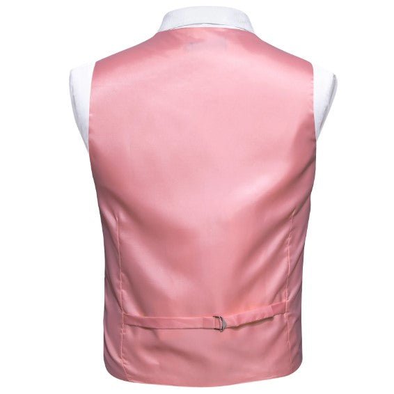 Pink Plain Vest - Masculine Clothes
