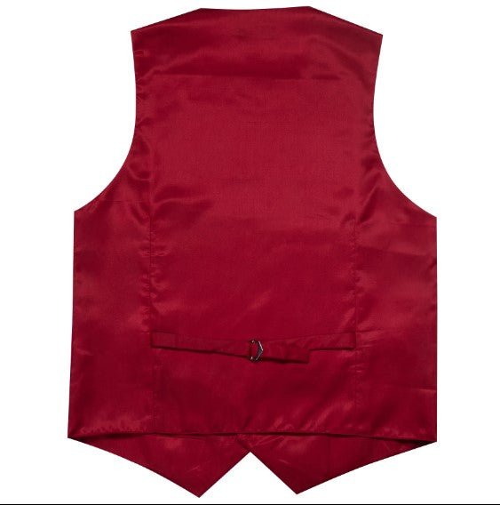 Fuchsia Pink Plain Vest - Masculine Clothes