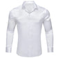 Plain White Silk Shirt