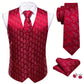 Christmas Tree Silk Vest Set