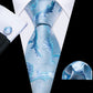 Arctic Blue Silk Tie Set