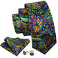 Beautiful Tiny Flowers Silk Tie Sets