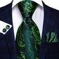 Light Green DragonTie Set - Masculine Clothes