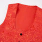 Red Floral Tuxedo Jacket - Masculine Clothes