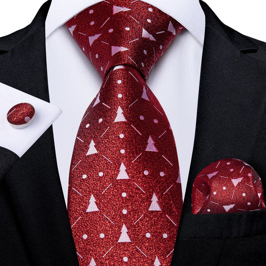 Sparkling Dots Xmas Tie Set