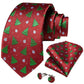 Christmas Tree with Balls In Red Tie Set