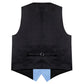 Plain Powder Blue Vest with Two Pockets