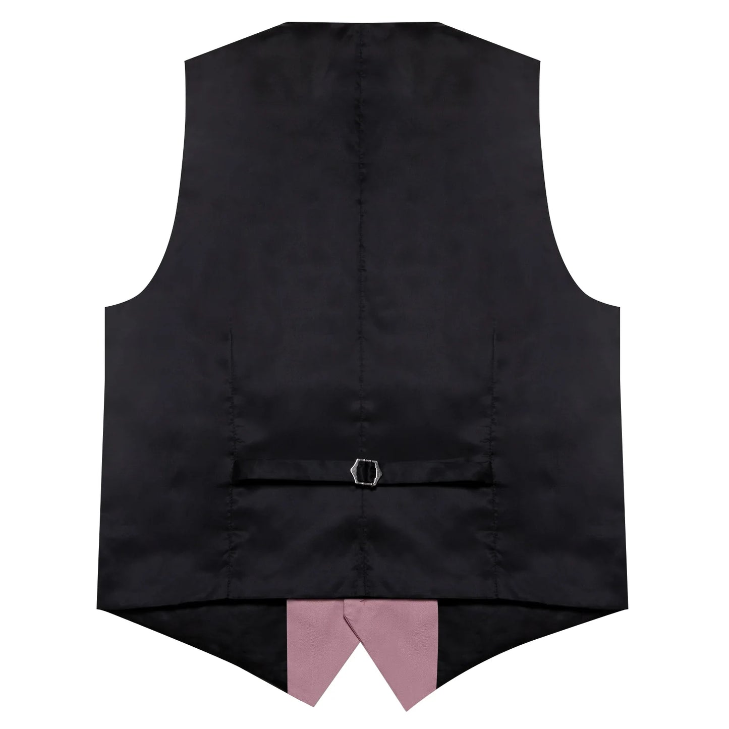 Pink Plain Vest with Two Pockets