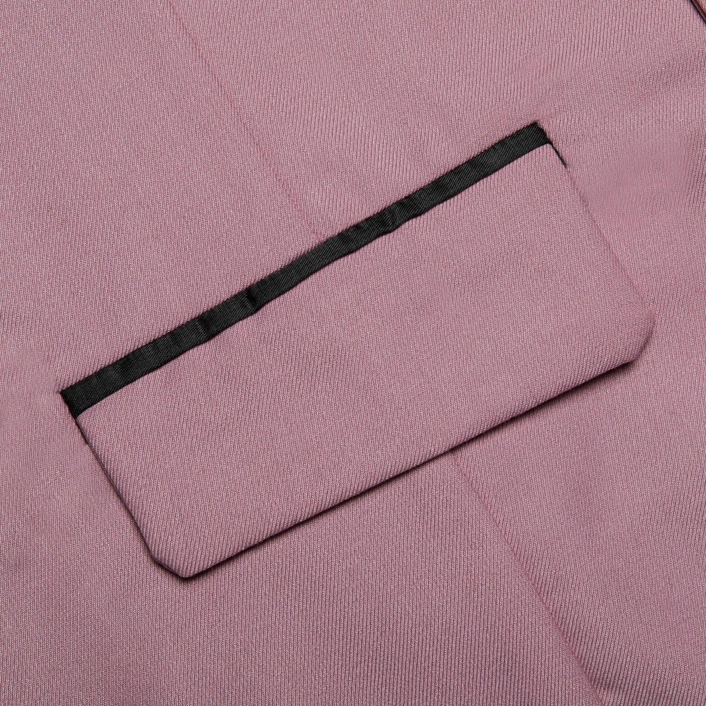 Pink Plain Vest with Two Pockets