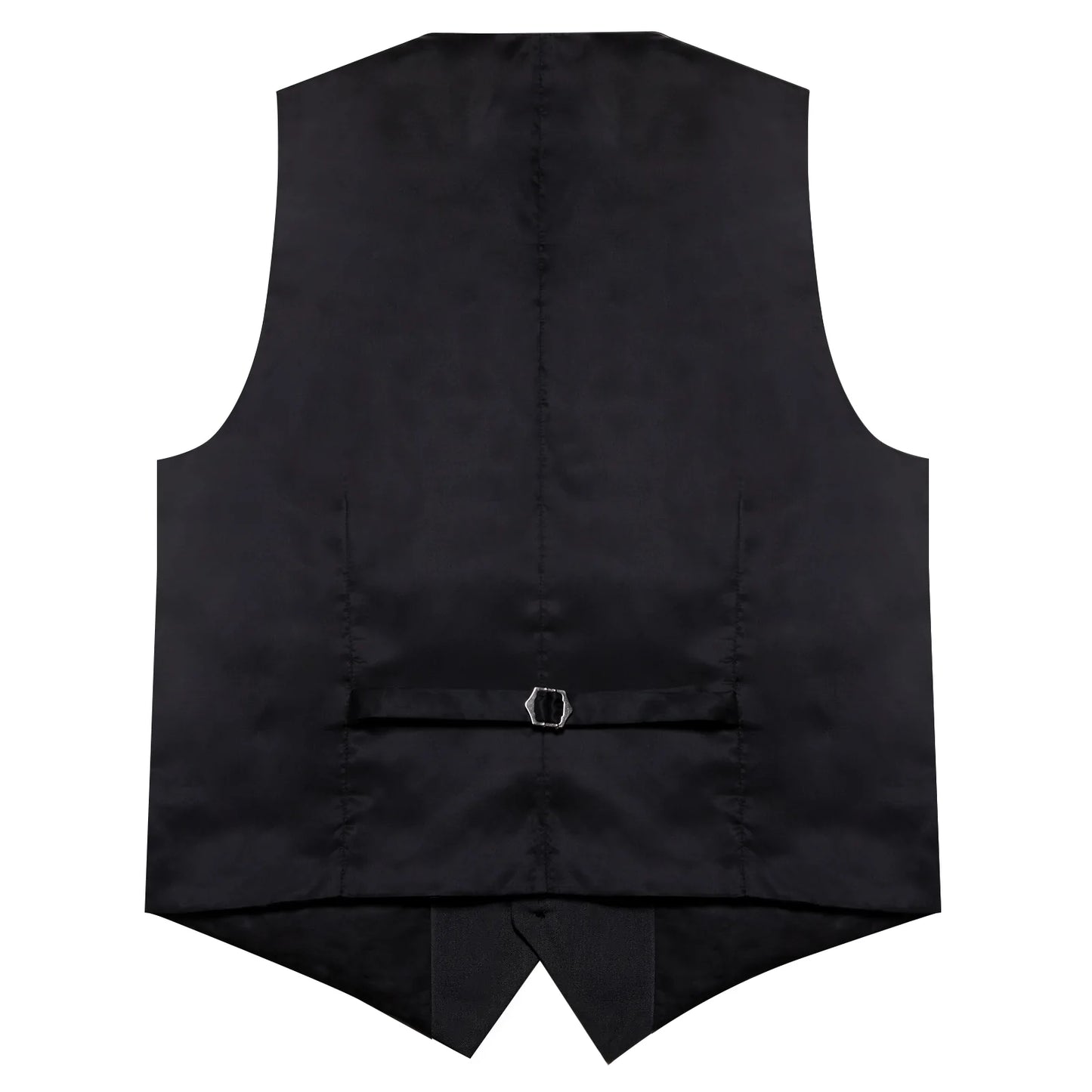 Plain Black Vest with Two Pockets