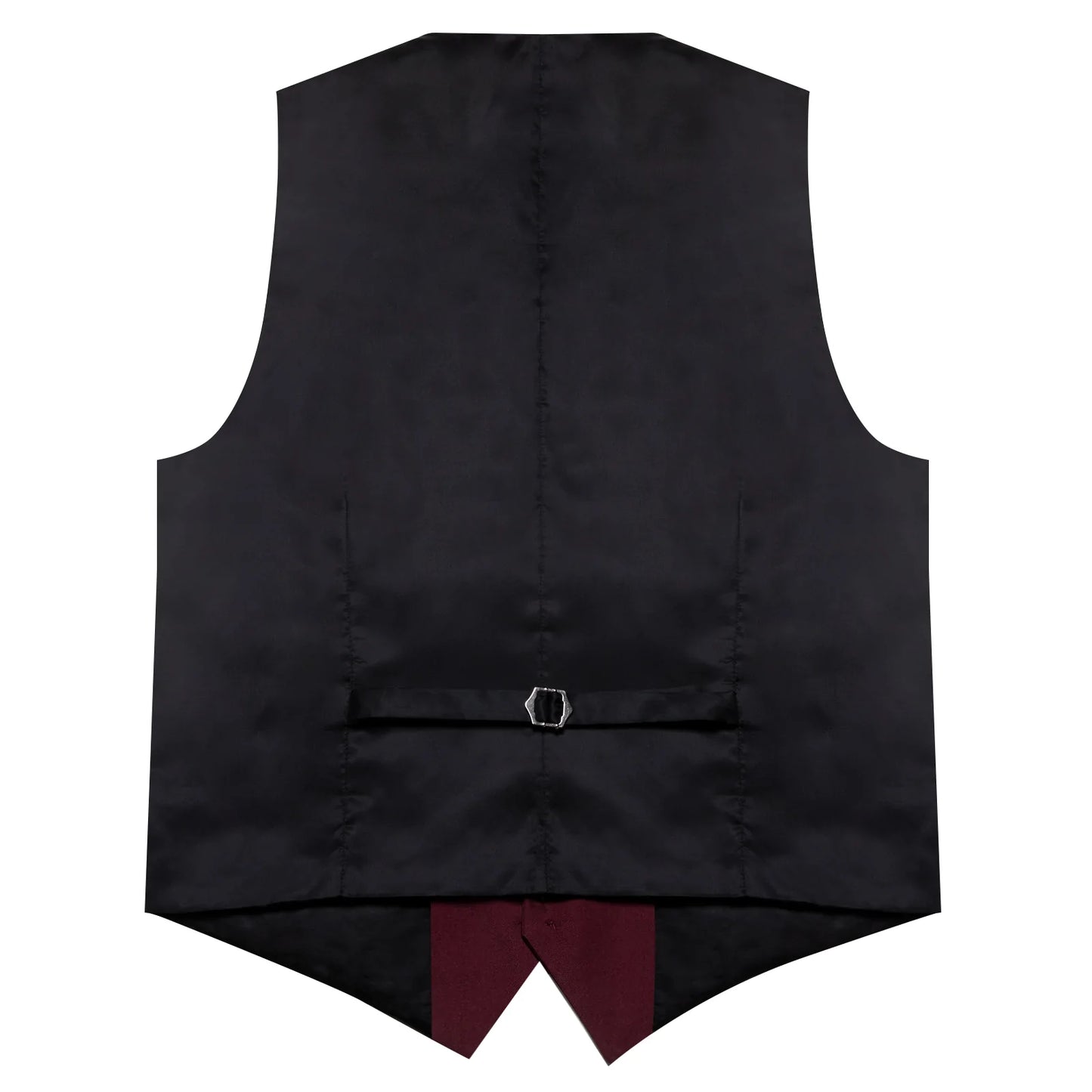 Plain Maroon Vest with Two Pockets