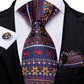 Red Reindeer In Blue Tie Set - Masculine Clothes