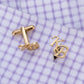 Initial Cufflinks - Masculine Clothes