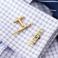 Initial Cufflinks - Masculine Clothes