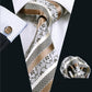 Beautiful Stripes XL Tie Pocket Square and Cufflinks