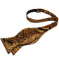 Golden Brown Bow Tie Set