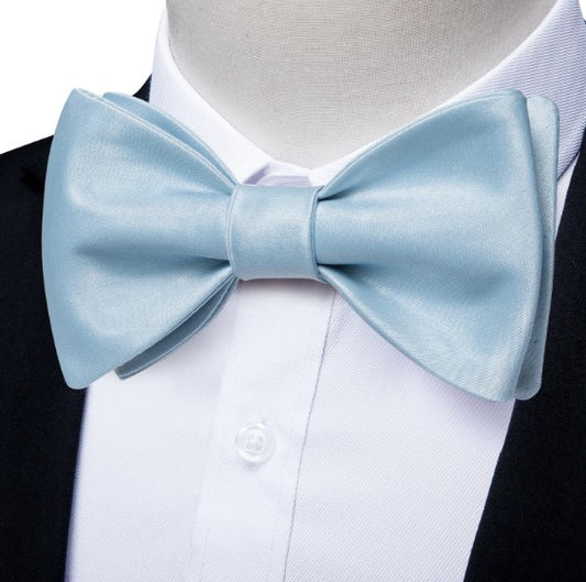 Baby Blue Bow Tie Set