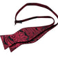 Red Wine Paisley Bow Tie