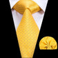 Yellow Dots XL Tie Set - Masculine Clothes