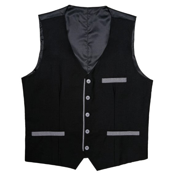 Black Vest Set