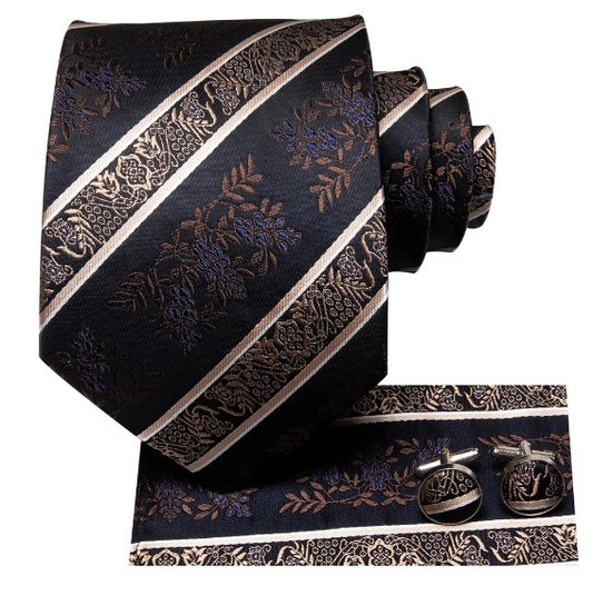 Bridegroom Paisley Tie Set