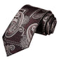 Heart Shape Tie Set in Brown - Masculine Clothes