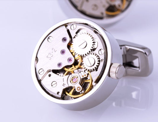 Mechanical Movement Cufflinks