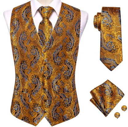 Dragon Paisley Vest Set