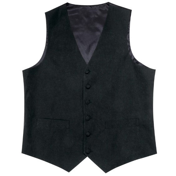 Black Plain Vest