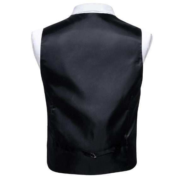 Black Plain Vest