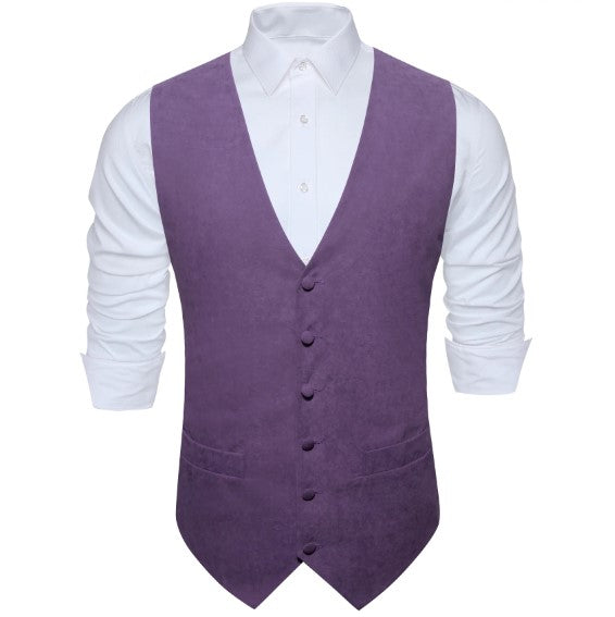 Purple Plain Vest