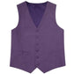 Purple Plain Vest - Masculine Clothes
