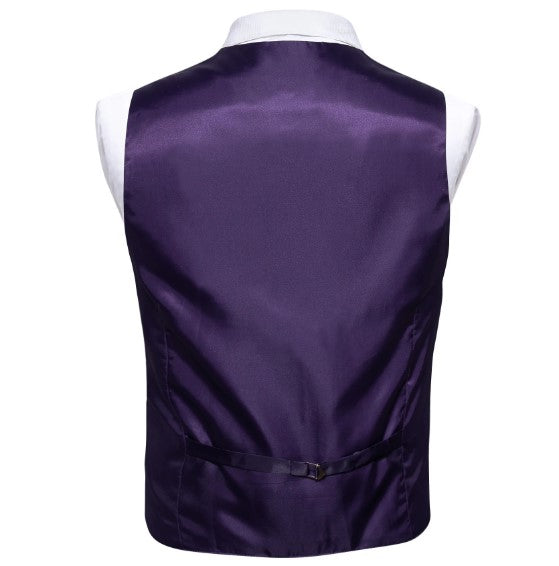 Purple Plain Vest