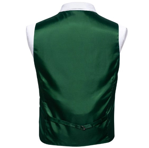 Forest Green Plain Vest