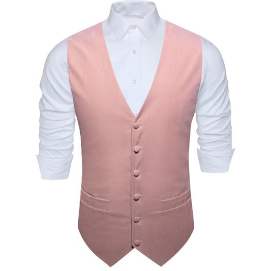 Pink Plain Vest