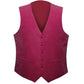 Fuchsia Pink Plain Vest