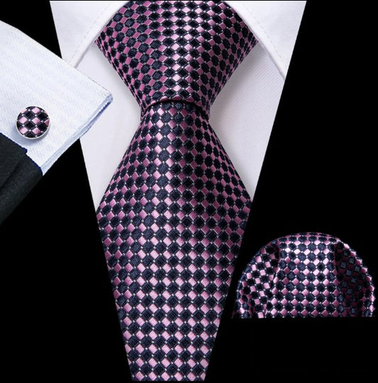 Pink Bubble Gum Tie Set