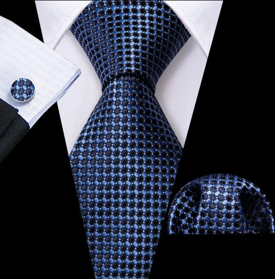 Blue Bubble Gum Tie Set