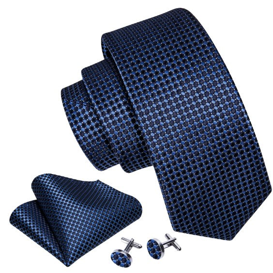 Blue Bubble Gum Tie Set