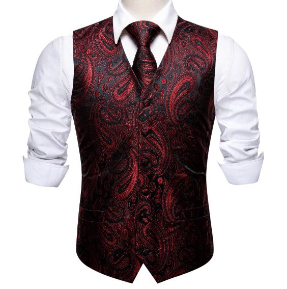 Amazon.com: Men Suit Vest,Retro U Neck Double-Breasted Warm Business  Waistcoat Casual Wear,Male Gentleman,for Suit,Tuxedo,Wedding (Color :  Burgundy, Size : X-Large) : Clothing, Shoes & Jewelry